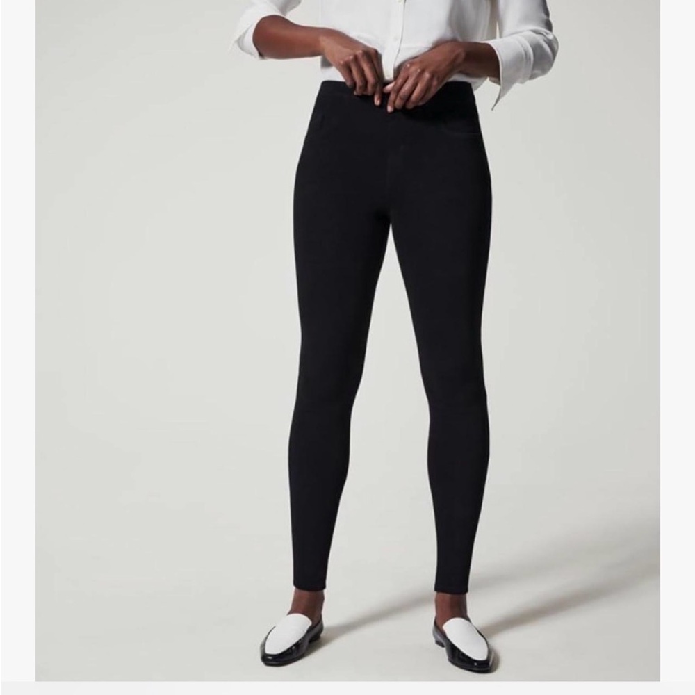 Spanx Jeansish ankle Black Women's Leggings